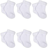 Set de Medias Blancas 6pc